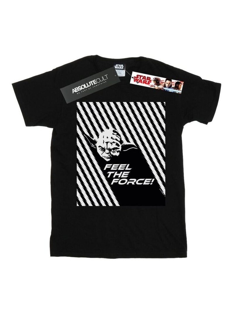 Star Wars - T-shirt FEEL THE FORCE Noir - Kiabi