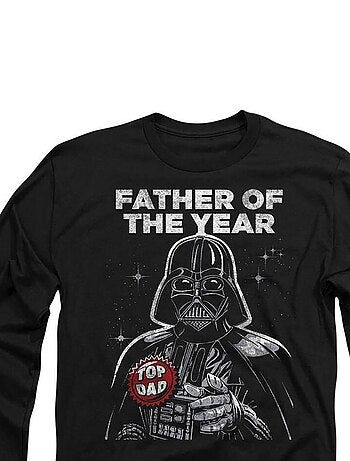 Star Wars - T-shirt fête des pères motif Dark Vador