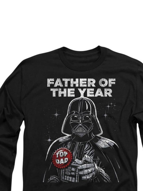Star Wars - T-shirt fête des pères motif Dark Vador - Kiabi Star Wars - T-shirt fête des pères motif Dark Vador - Kiabi