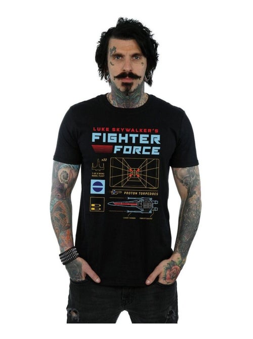 Star Wars - T-shirt FIGHTER FORCE - Kiabi