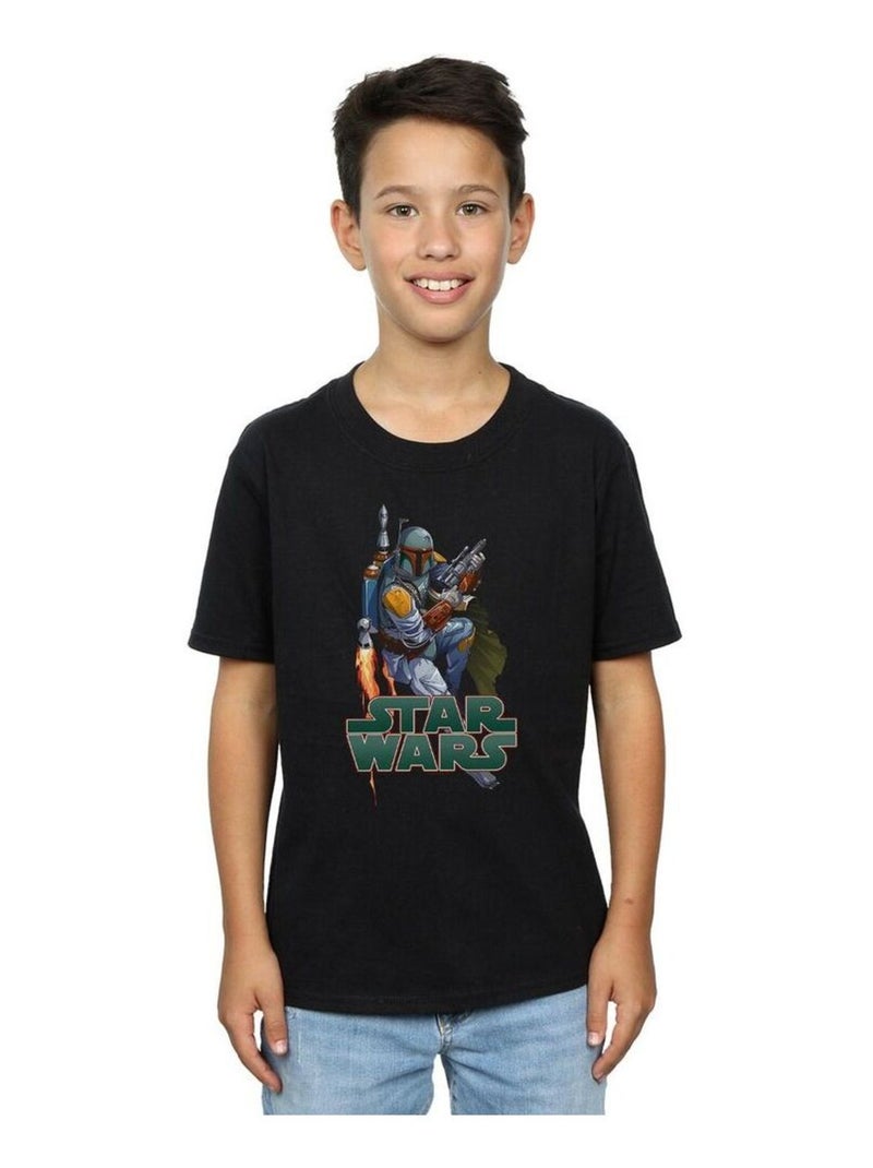 Star Wars - T-shirt FIRED UP Noir - Kiabi