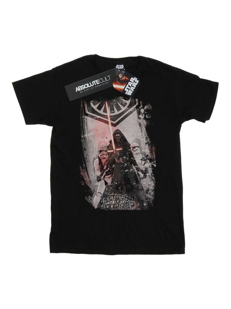 Star Wars - T-shirt FORCE AWAKENS Noir - Kiabi