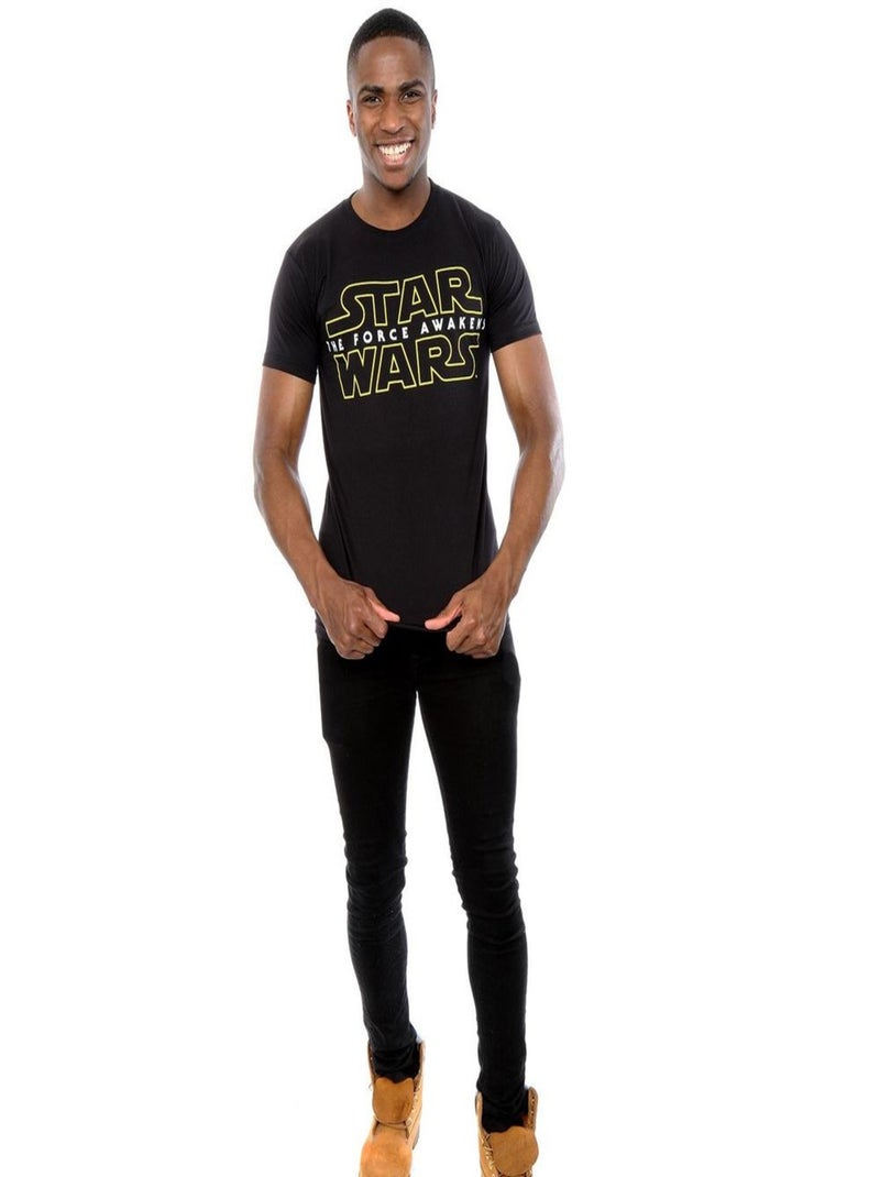 Star Wars - T-shirt FORCE AWAKENS Noir - Kiabi
