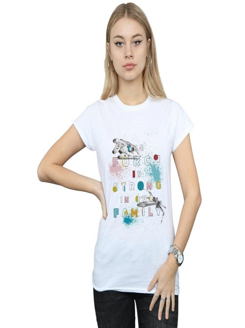 Star Wars - T-shirt FORCE FAMILY - Kiabi