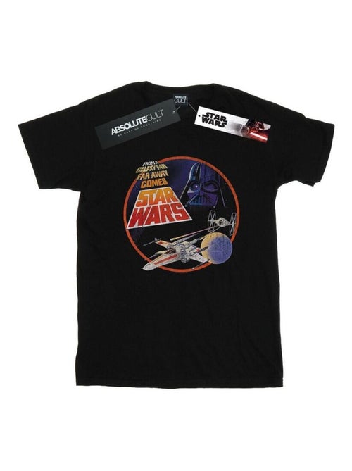 Star Wars - T-shirt FROM A GALAXY FAR FAR AWAY - Kiabi Star Wars - T-shirt FROM A GALAXY FAR FAR AWAY - Kiabi
