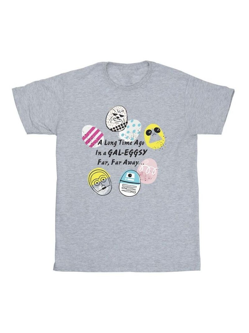 Star Wars - T-shirt GALEGGSY FAR AWAY Gris chiné - Kiabi