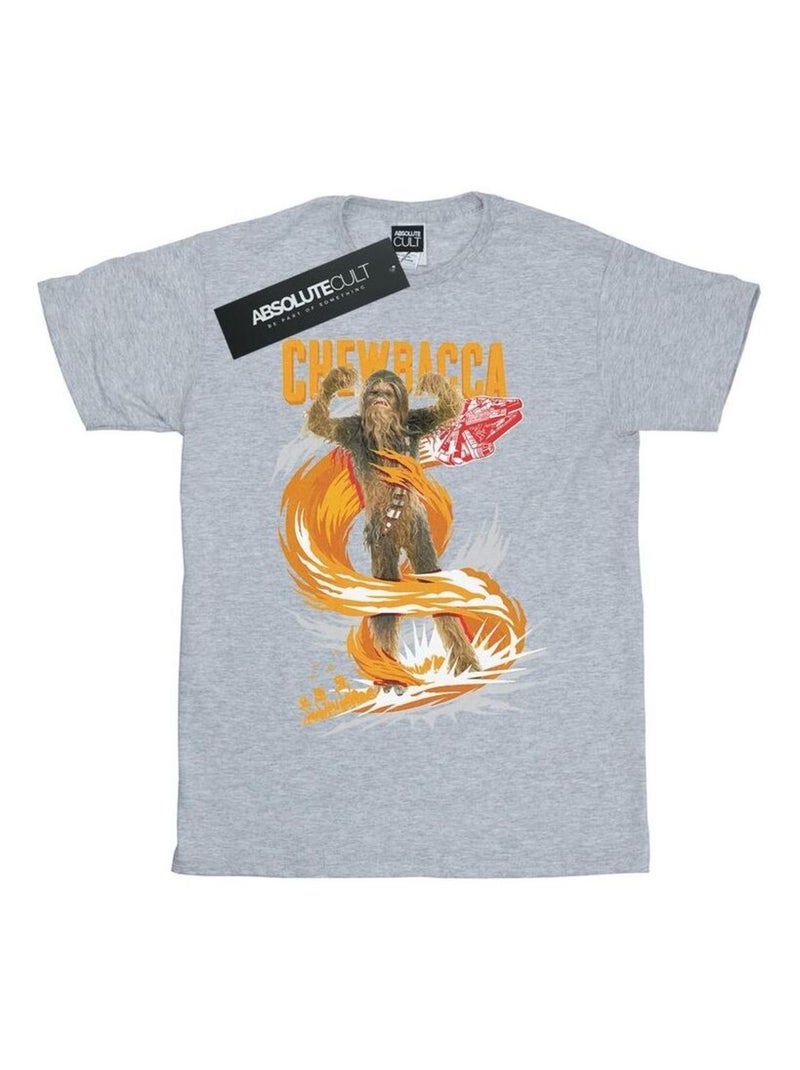 Star Wars - T-shirt GIGANTIC Gris chiné - Kiabi
