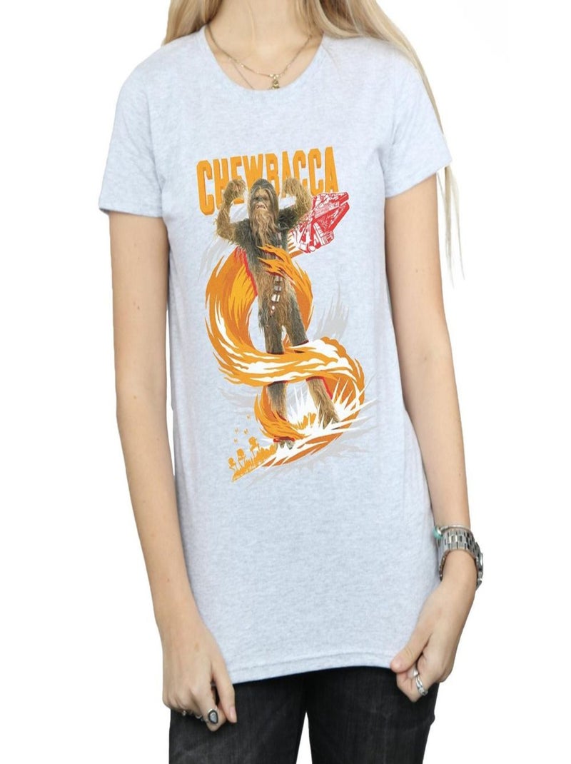 Star Wars - T-shirt GIGANTIC Gris chiné - Kiabi
