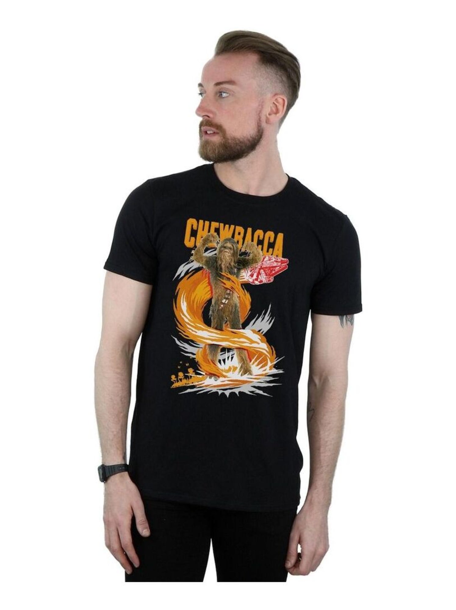 T-shirt Star Wars 40th Anniversary Noir – Coton, Taille L, Homme, Cotton Division