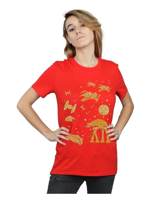 Star Wars - T-shirt GINGERBREAD BATTLE - Kiabi