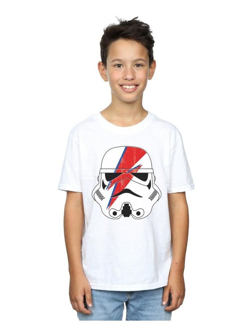Star Wars - T-shirt GLAM Blanc - Kiabi
