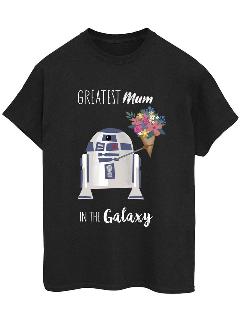 Star Wars - T-shirt GREATEST MUM Noir - Kiabi