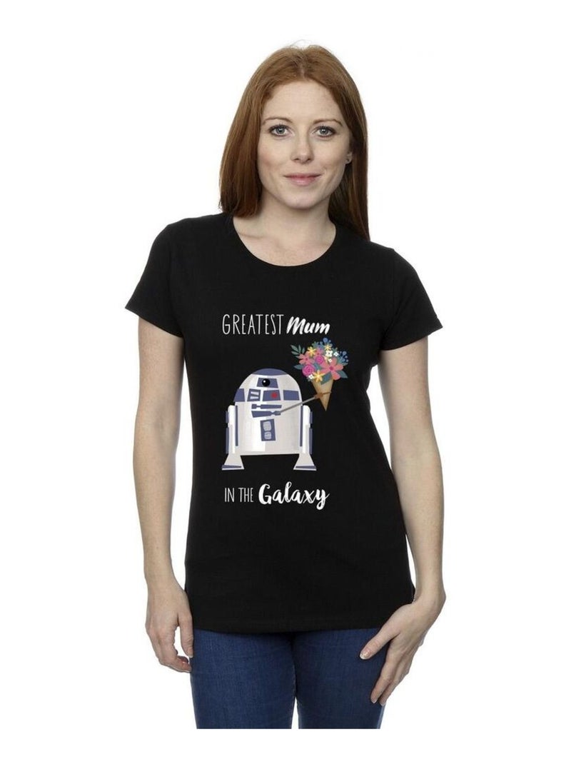 Star Wars - T-shirt GREATEST MUM Noir - Kiabi