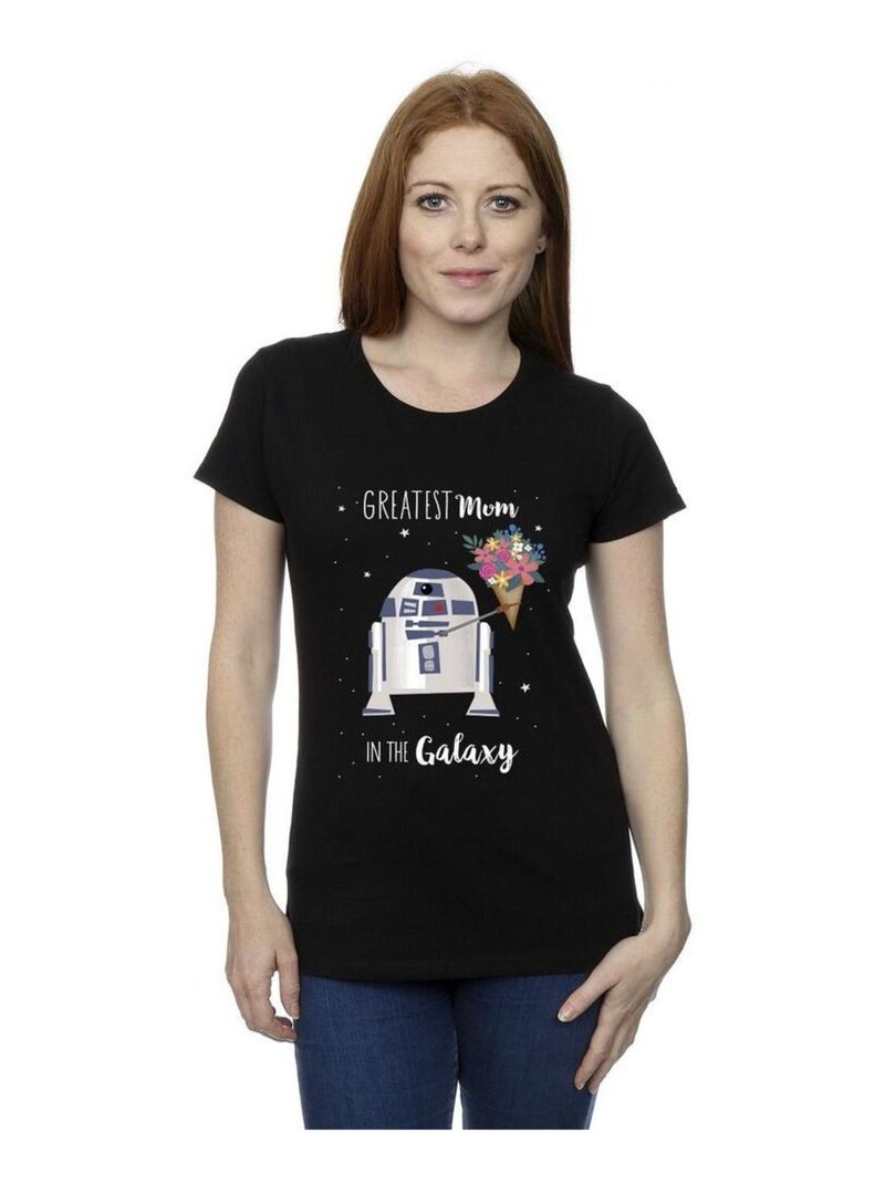 Star Wars - T-shirt GREATEST MUM Noir - Kiabi