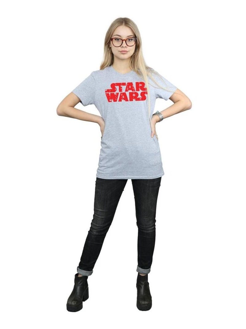 Star Wars - T-shirt Gris chin? - Kiabi