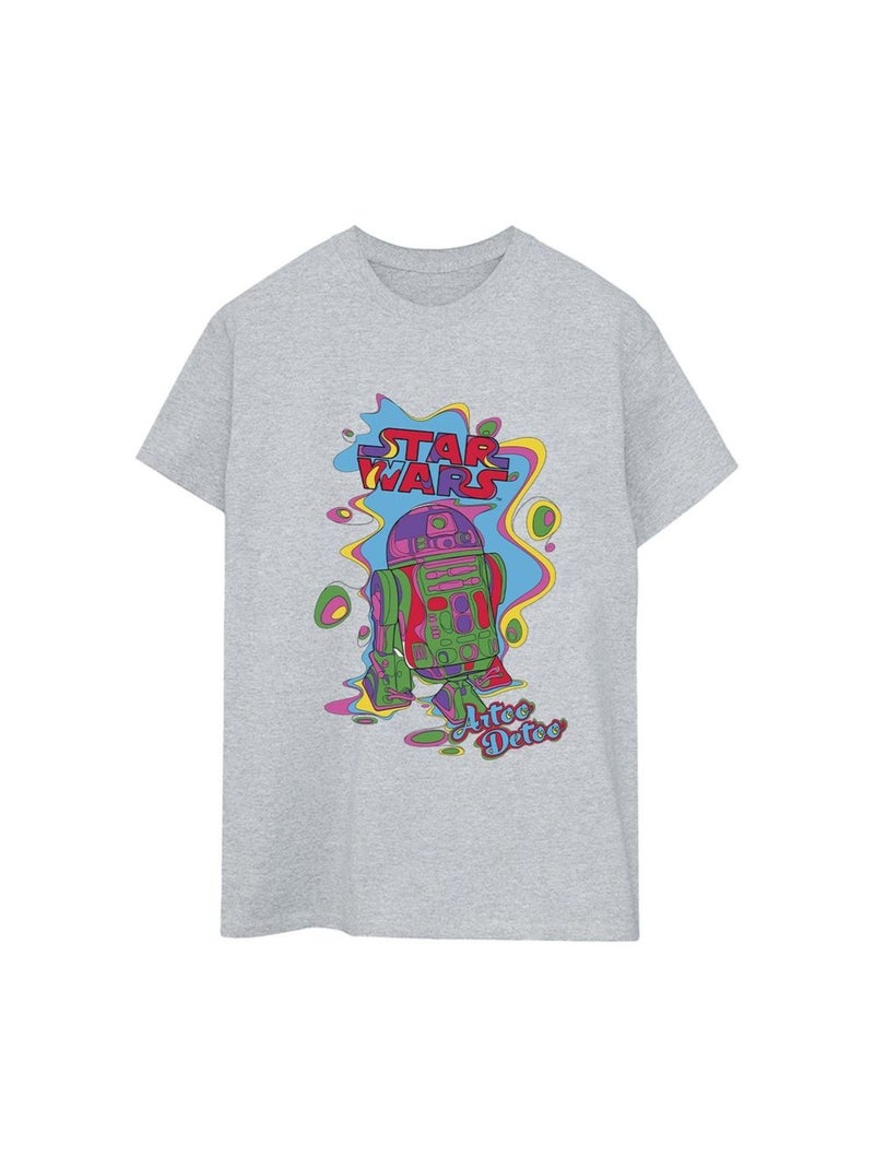 Star Wars - T-shirt Gris chiné - Kiabi