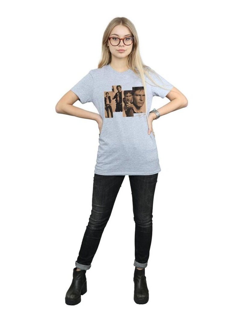 Star Wars - T-shirt Gris chiné - Kiabi