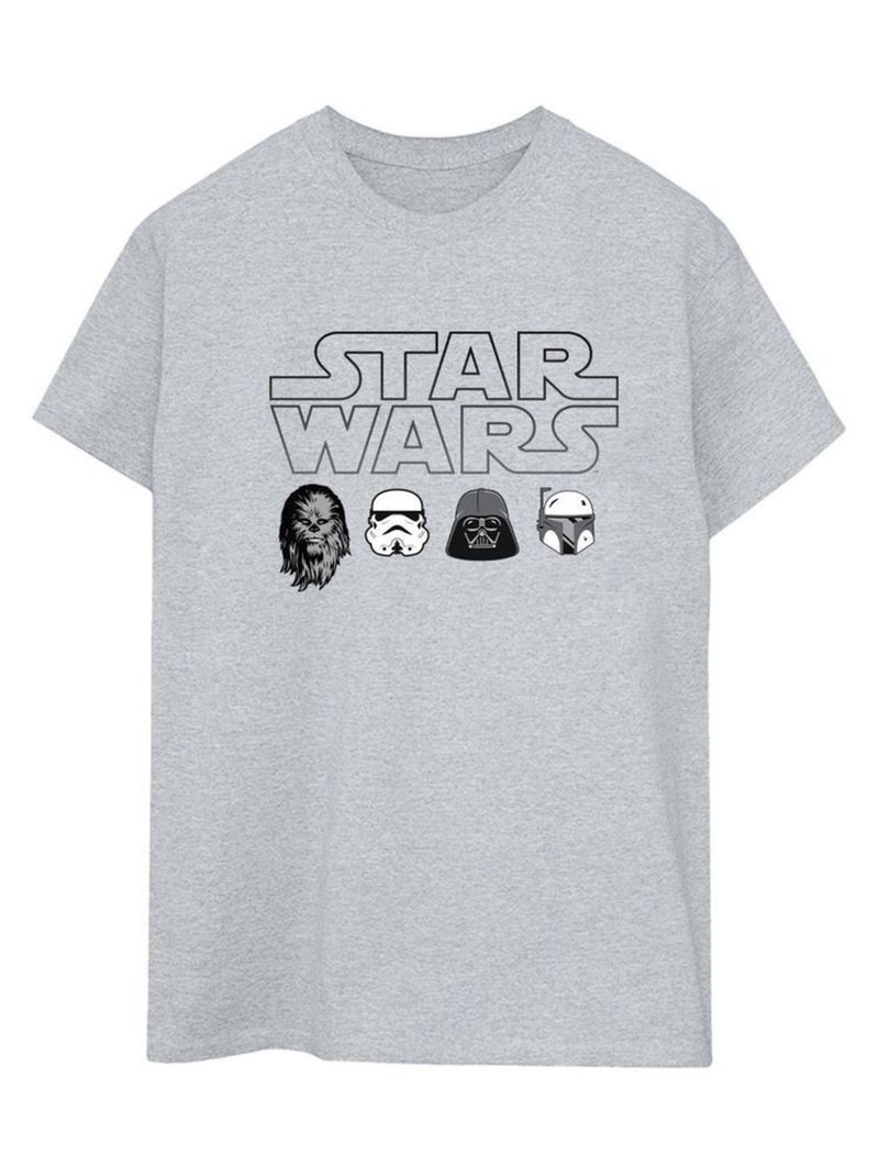 Star Wars - T-shirt Gris chiné - Kiabi
