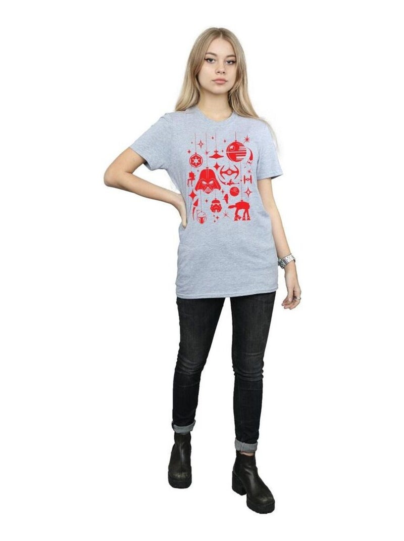 Star Wars - T-shirt Gris chiné - Kiabi
