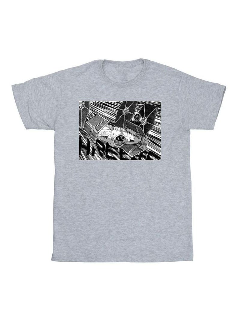 Star Wars - T-shirt Gris chiné - Kiabi