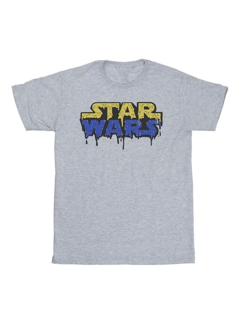 Star Wars - T-shirt Gris chiné - Kiabi