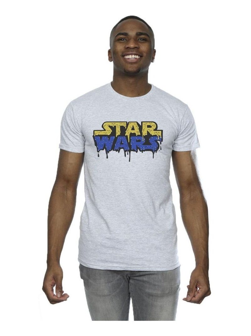 Star Wars - T-shirt Gris chiné - Kiabi
