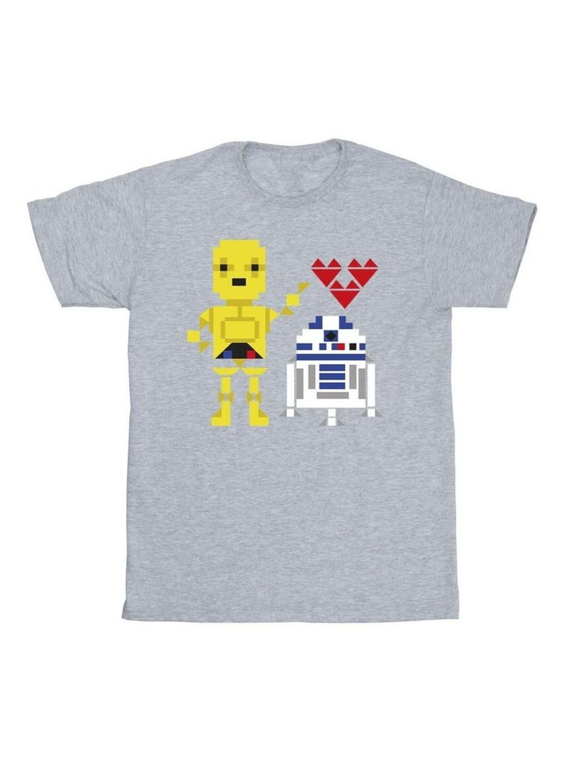 Star Wars - T-shirt Gris chiné - Kiabi