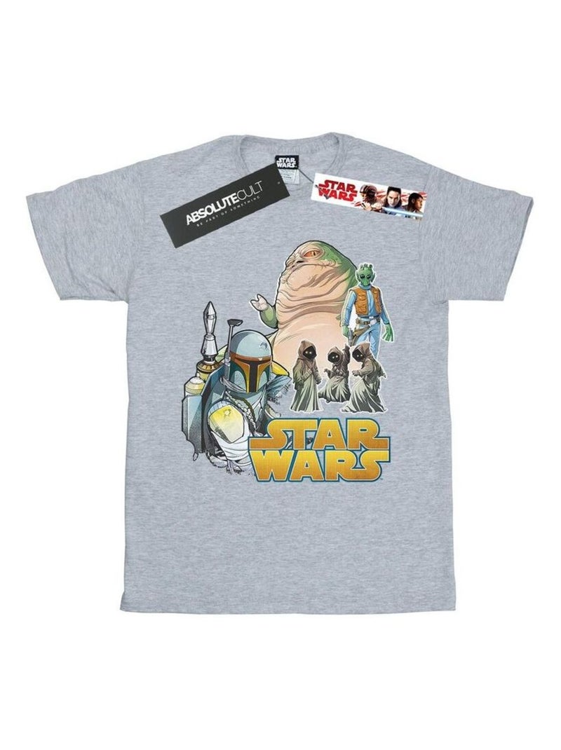 Star Wars - T-shirt Gris chiné - Kiabi