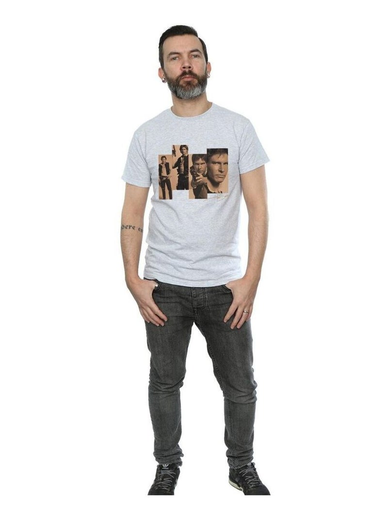 Star Wars - T-shirt Gris chiné - Kiabi
