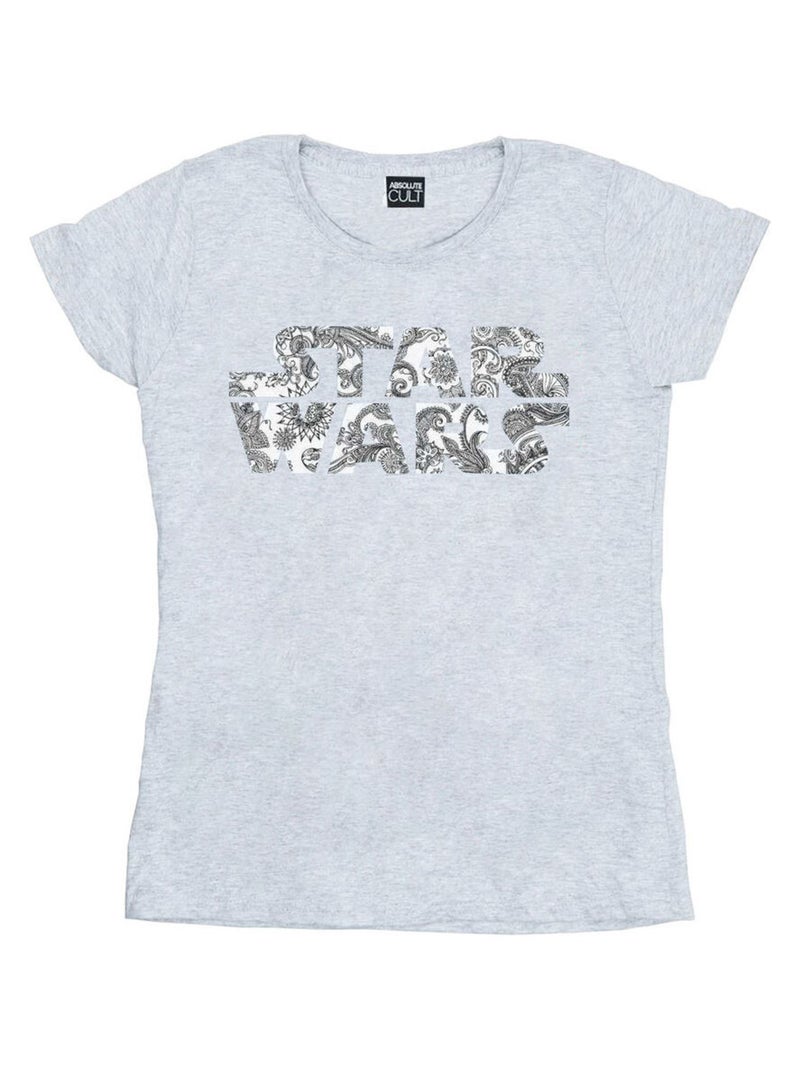 Star Wars - T-shirt Gris chiné - Kiabi