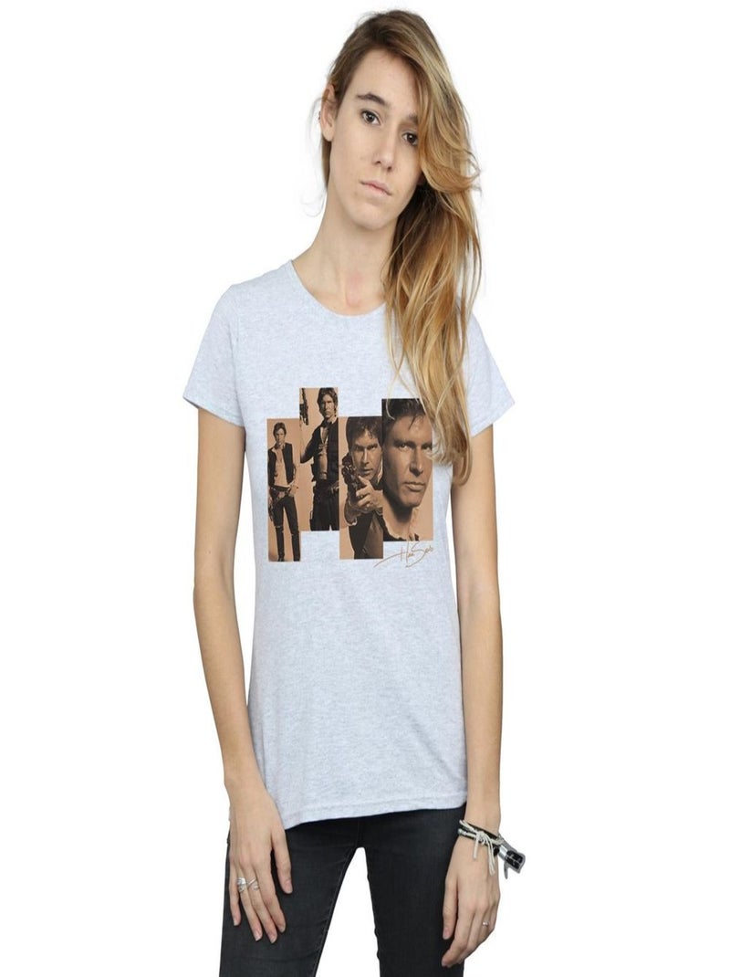 Star Wars - T-shirt Gris chiné - Kiabi