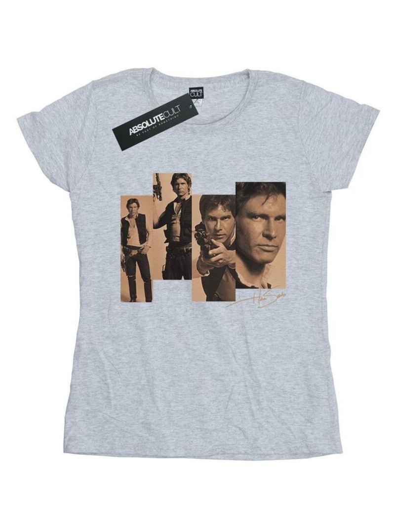 Star Wars - T-shirt Gris chiné - Kiabi