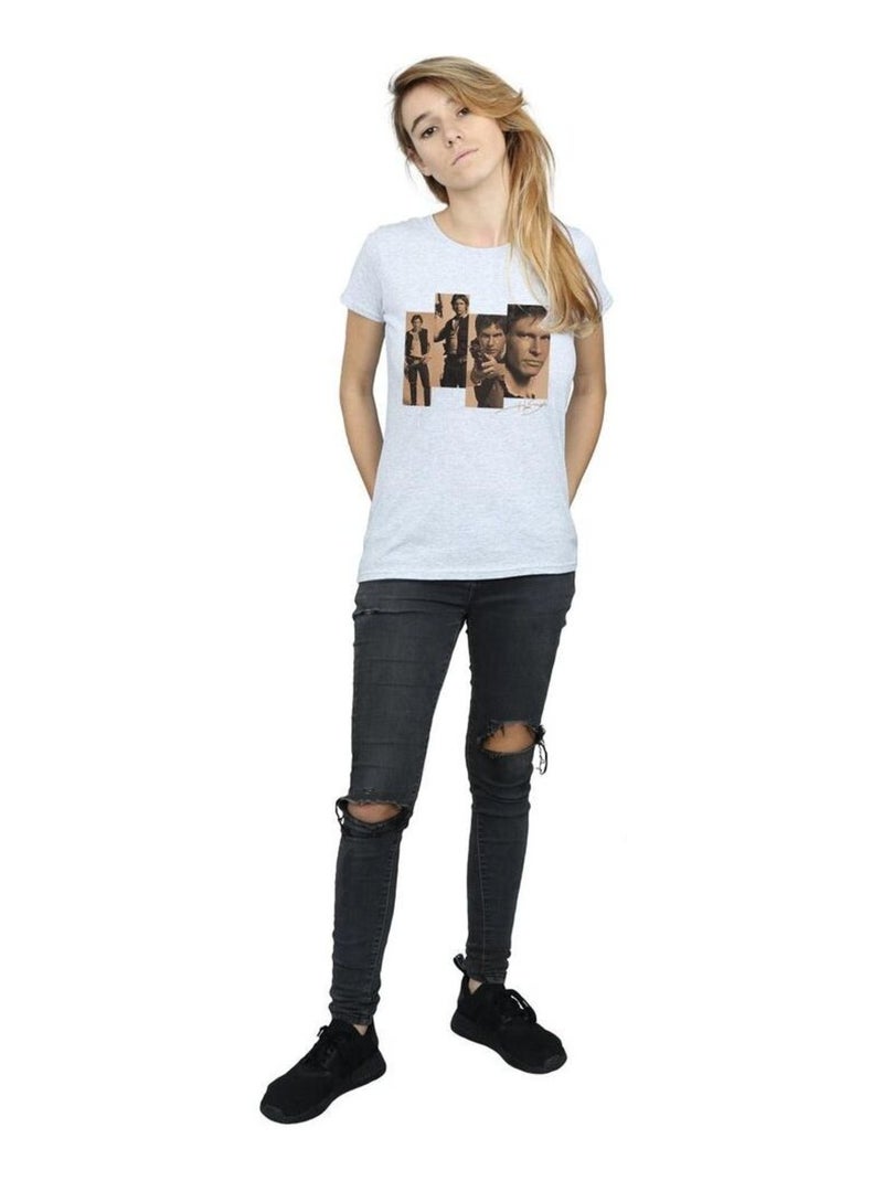 Star Wars - T-shirt Gris chiné - Kiabi