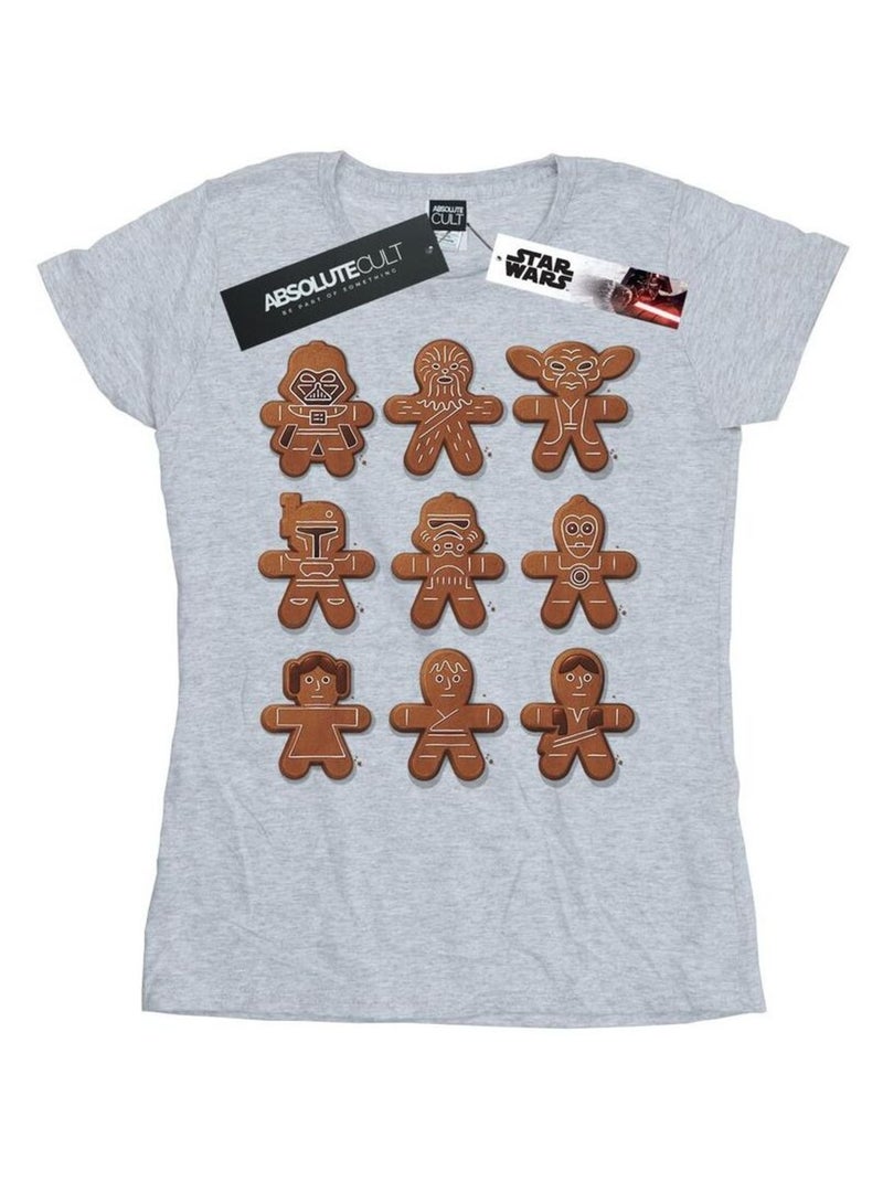 Star Wars - T-shirt Gris chiné - Kiabi