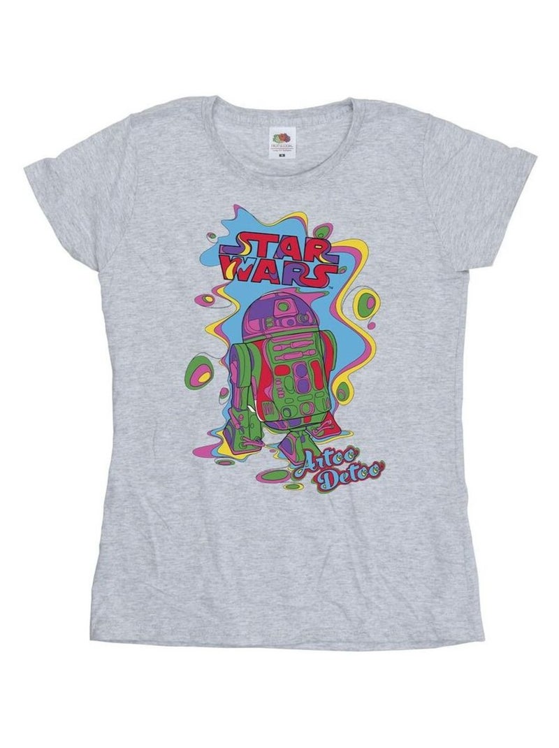 Star Wars - T-shirt Gris chiné - Kiabi
