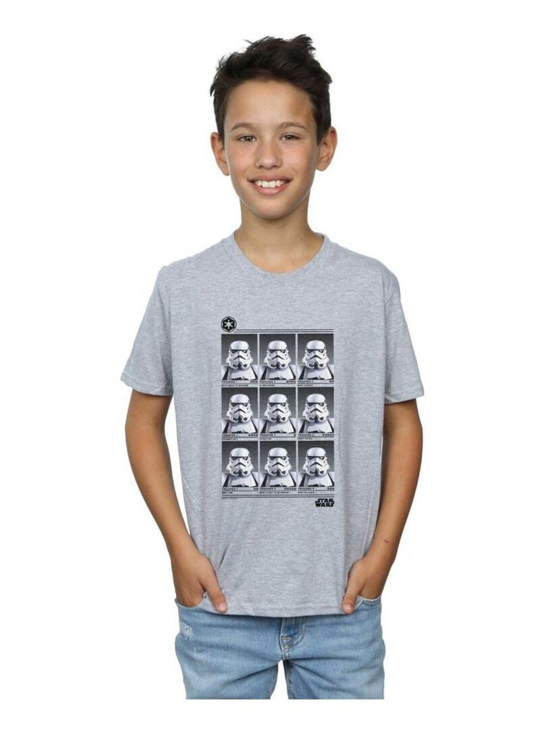 Star Wars - T-shirt Gris chiné - Kiabi