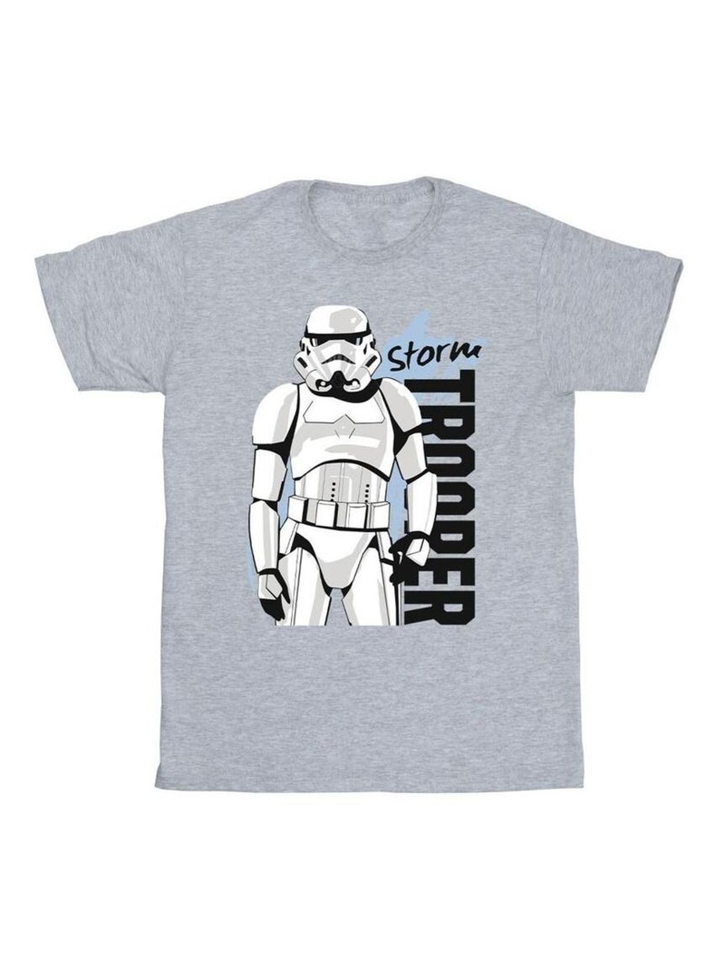 Star Wars - T-shirt Gris chiné - Kiabi