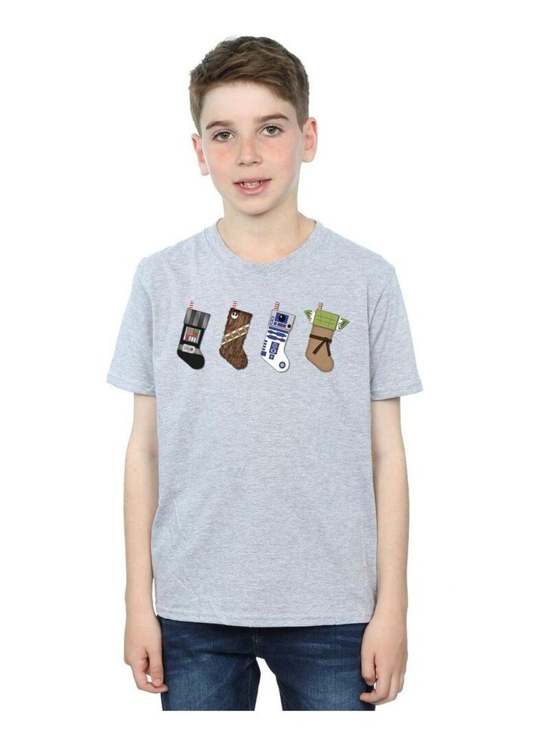 Star Wars - T-shirt Gris chiné - Kiabi