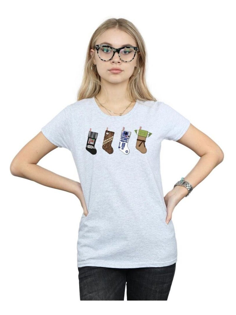 Star Wars - T-shirt Gris chiné - Kiabi