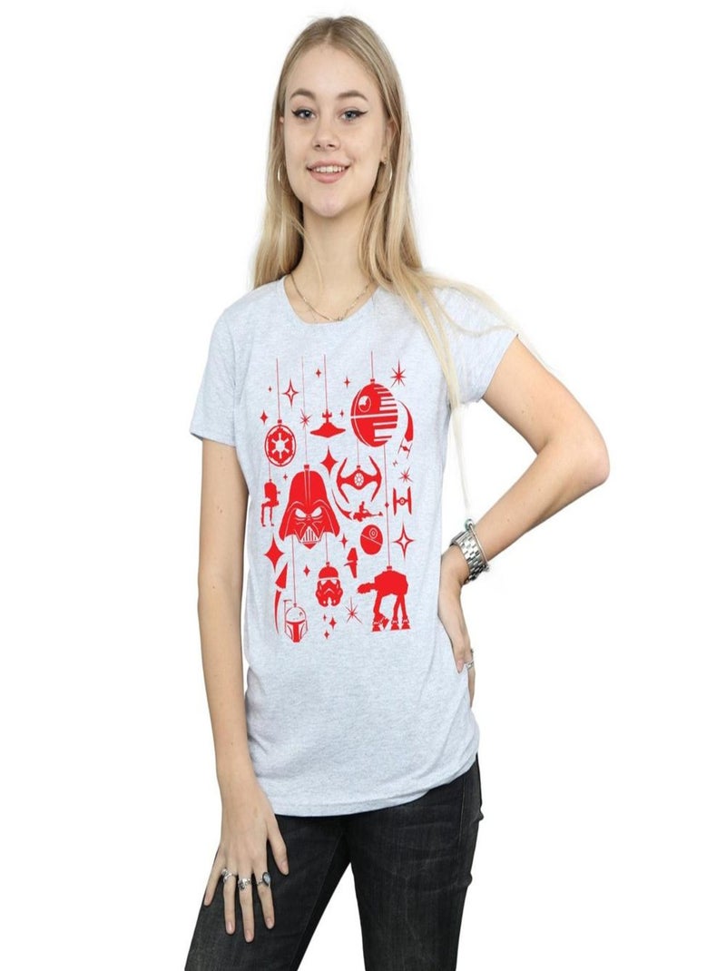 Star Wars - T-shirt Gris chiné - Kiabi