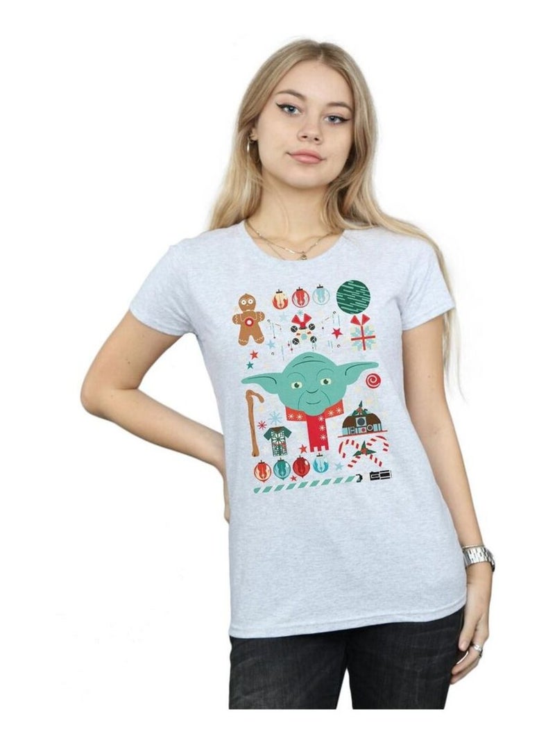 Star Wars - T-shirt Gris chiné - Kiabi