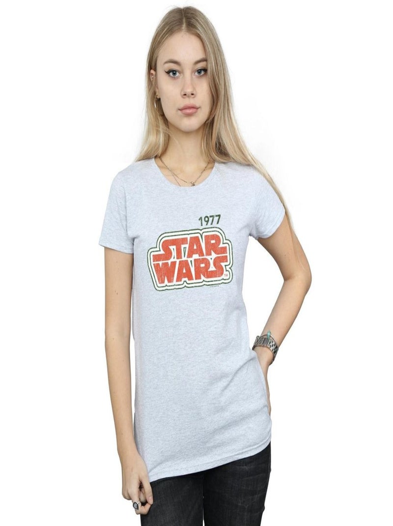 Star Wars - T-shirt Gris chiné - Kiabi