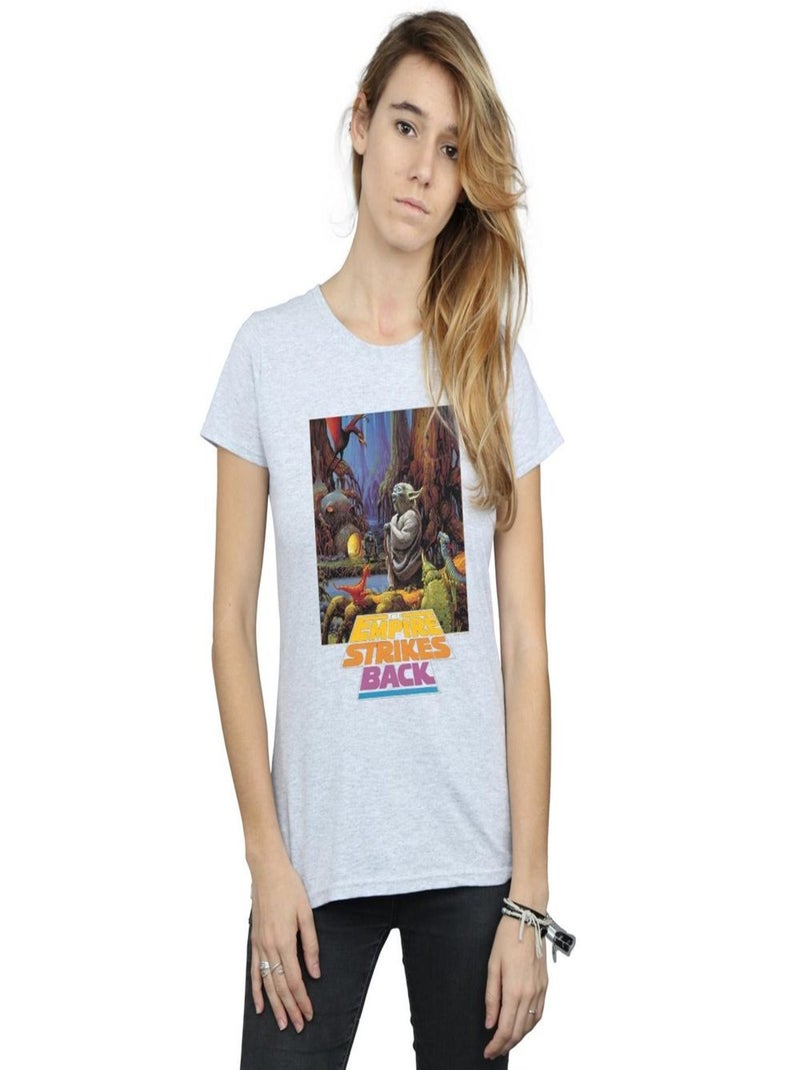 Star Wars - T-shirt Gris chiné - Kiabi