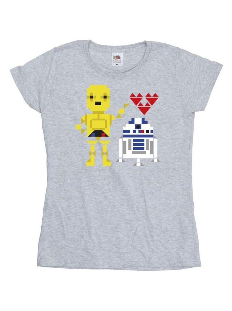 Star Wars - T-shirt Gris chiné - Kiabi