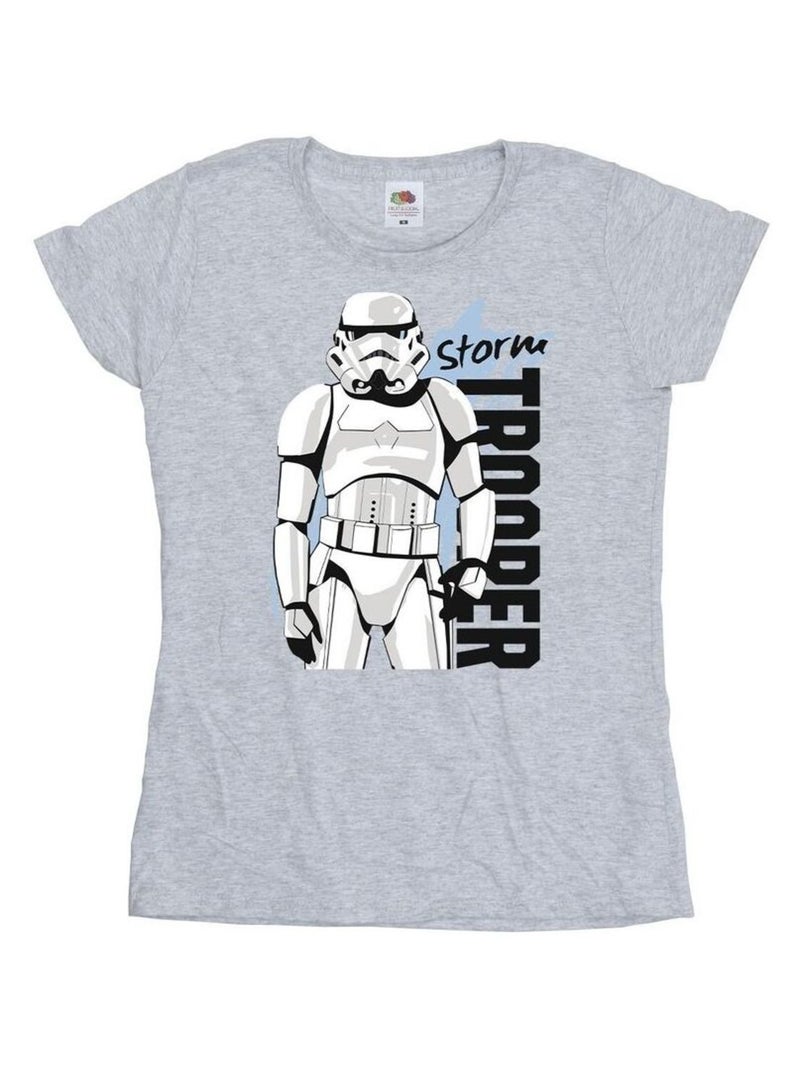 Star Wars - T-shirt Gris chiné - Kiabi