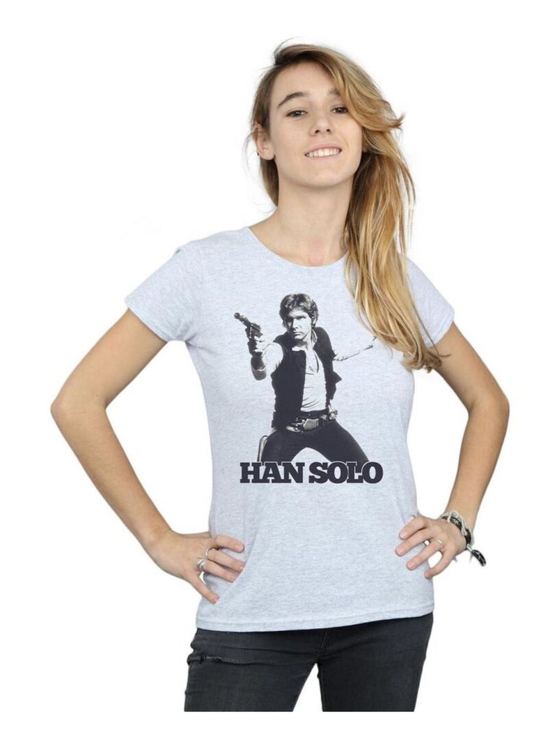 Star Wars - T-shirt Gris chiné - Kiabi