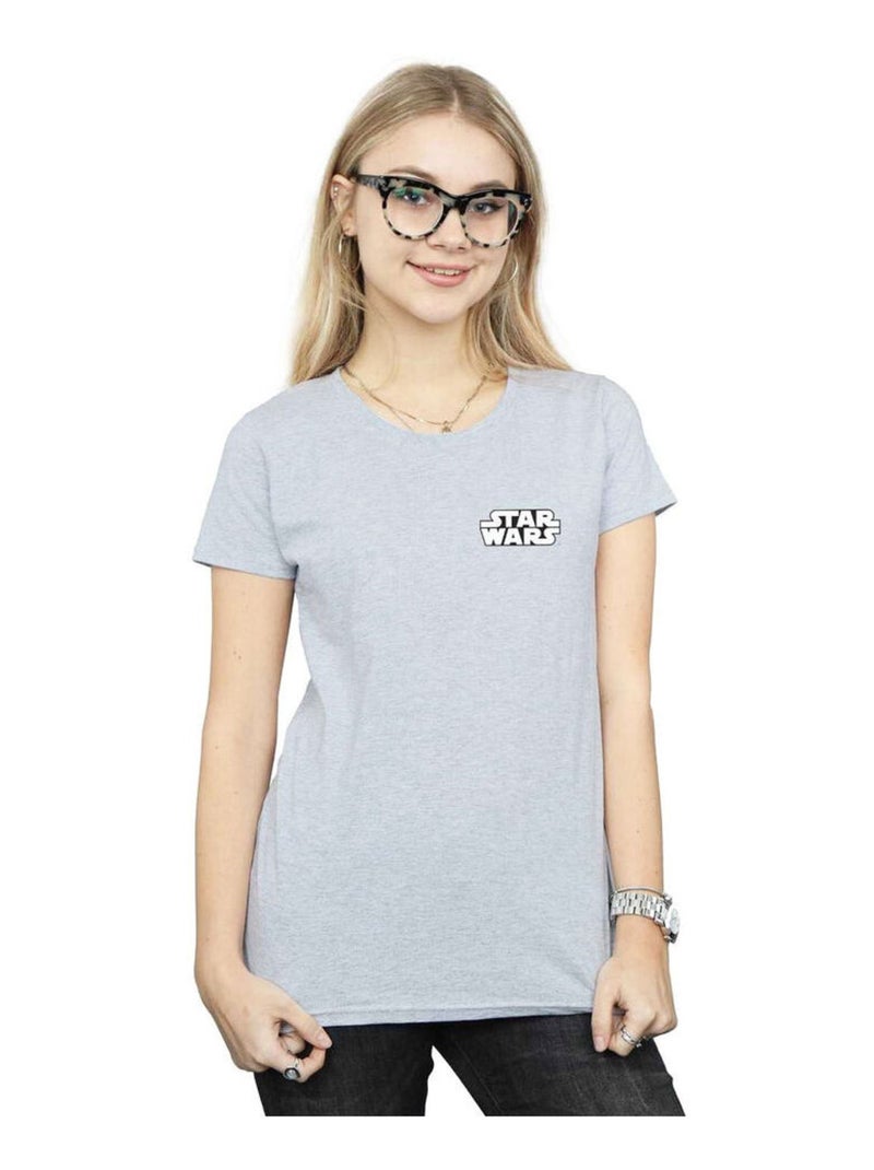 Star Wars - T-shirt Gris chiné - Kiabi