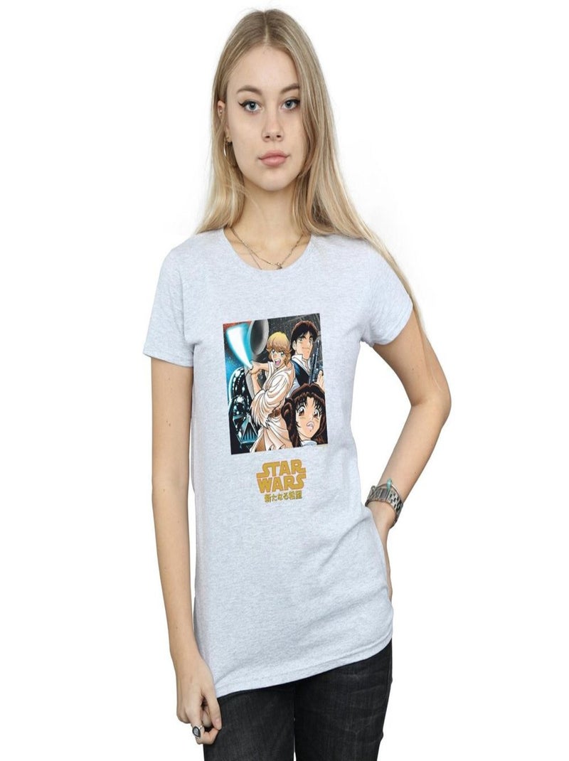 Star Wars - T-shirt Gris chiné - Kiabi