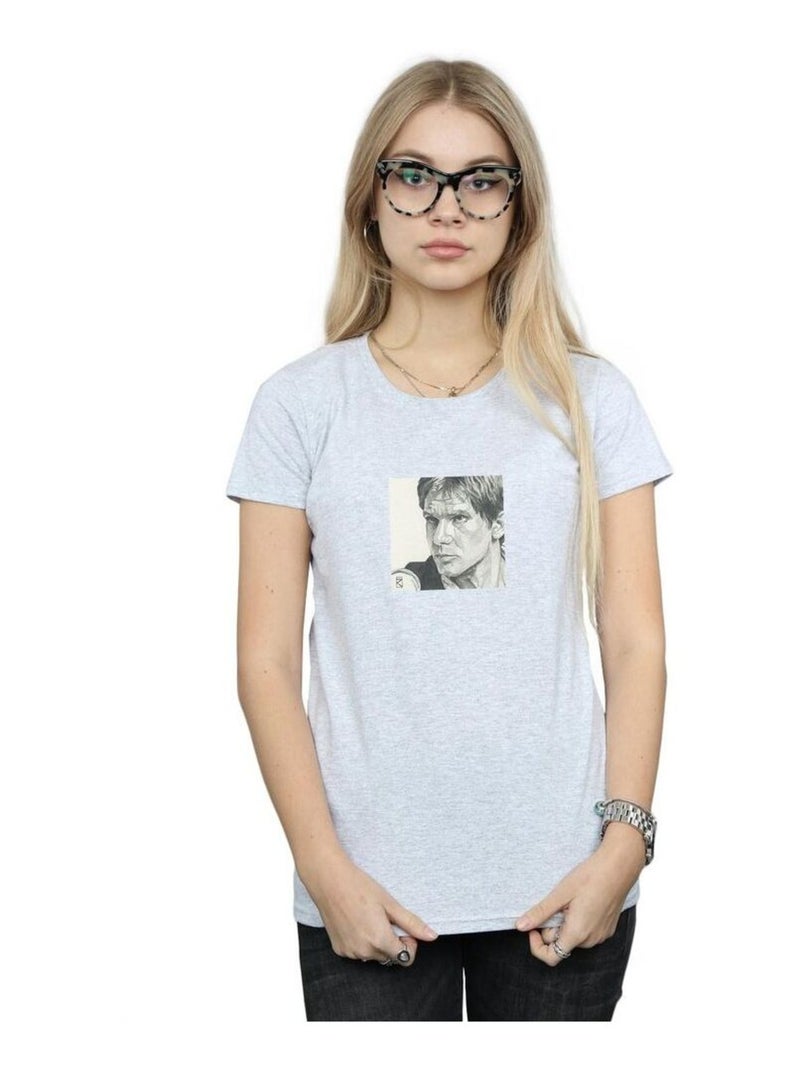 Star Wars - T-shirt Gris chiné - Kiabi