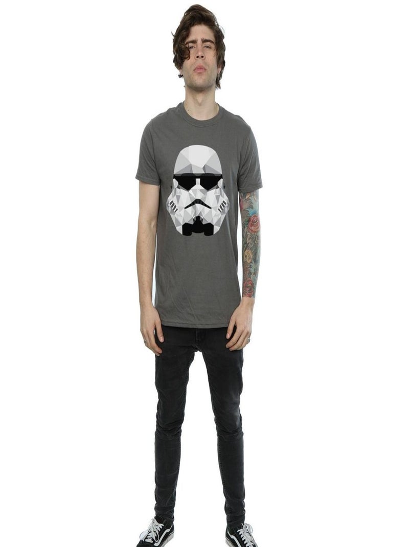 Star Wars - T-shirt Gris Noir - Kiabi